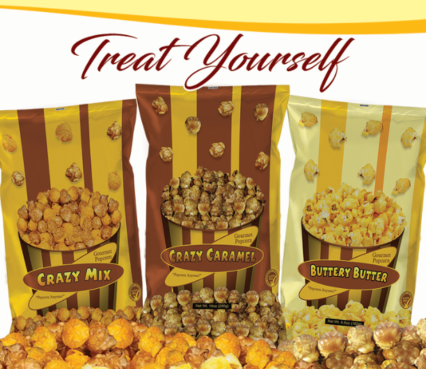 Popular Poppin Trio - Bonus Free mystery Bag ! – Just Poppin Popcorn