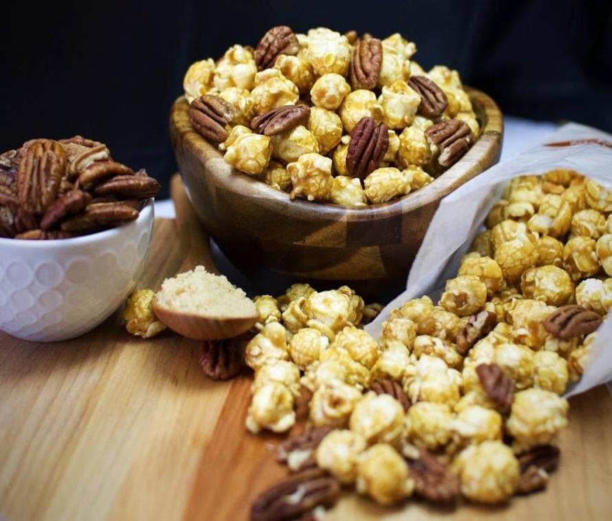 Just Poppin Popcorn - Pecan Caramel Popcorn